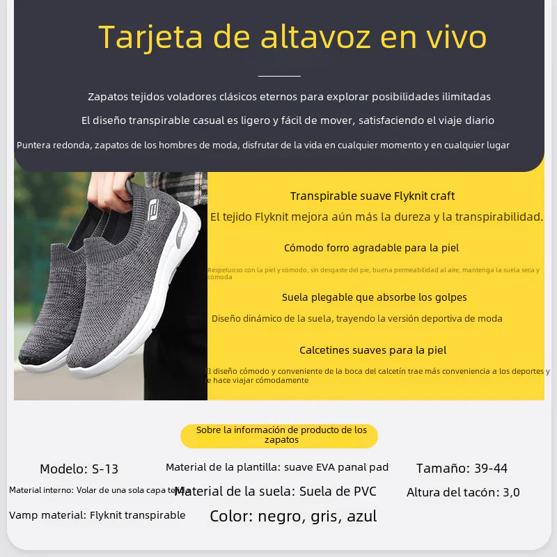 Men's Casual Slip-On Loafers with Soft Sole