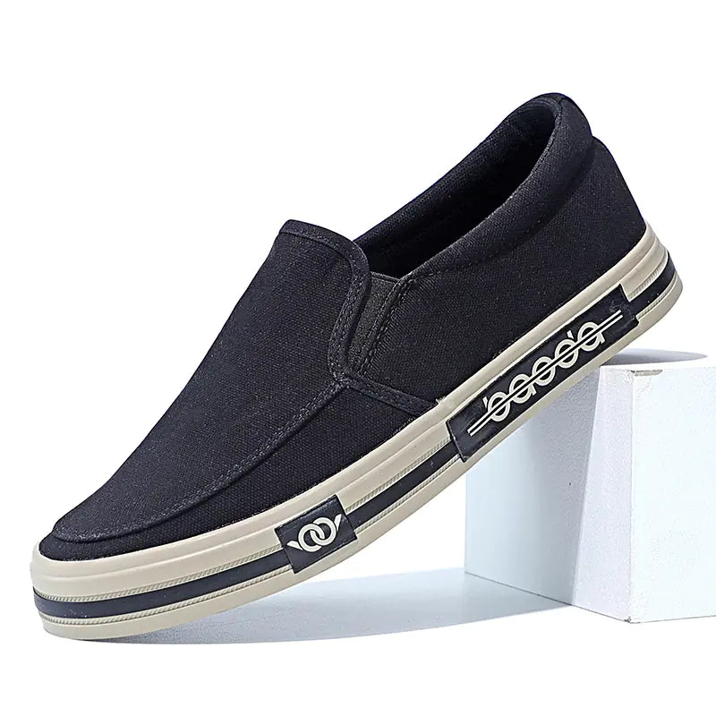 Breathable Casual Men's Slip-On Canvas Shoes