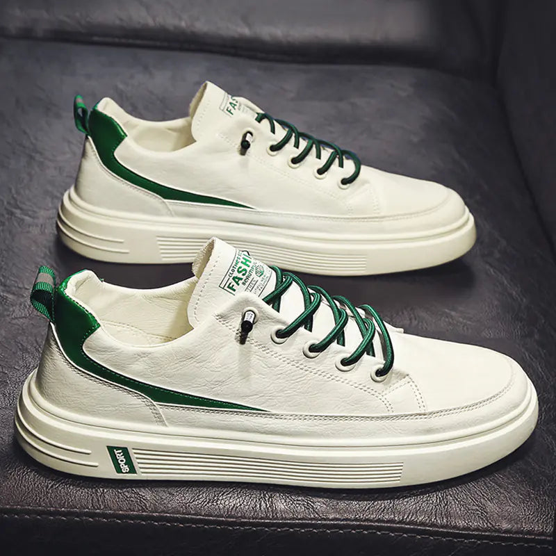 Men's Casual Leather Slip-On Shoes