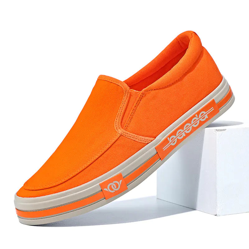 Breathable Casual Men's Slip-On Canvas Shoes