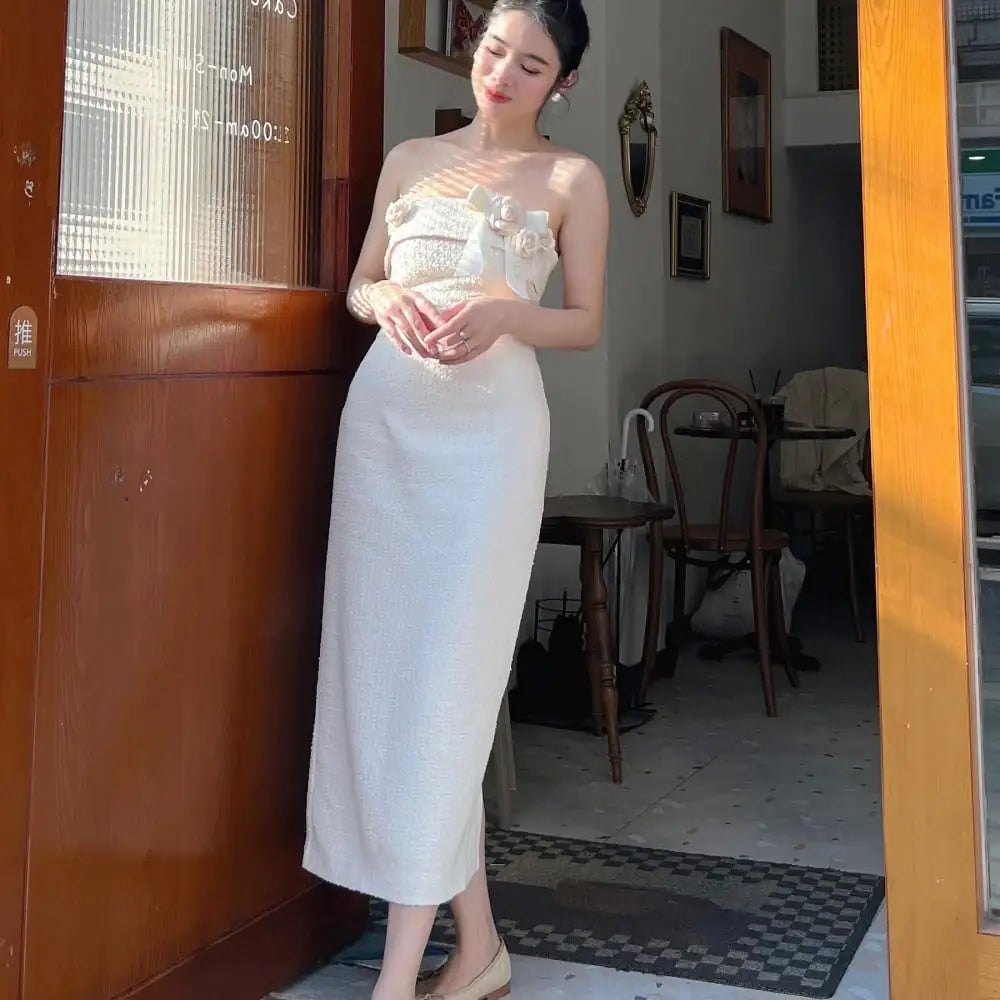 Feminine Slim Fit Light Dress