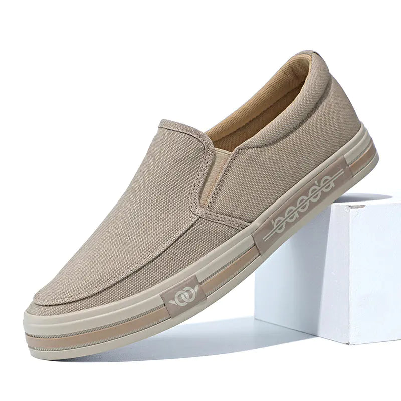 Breathable Casual Men's Slip-On Canvas Shoes