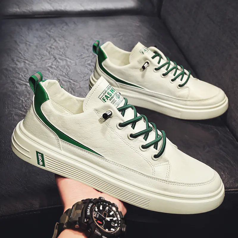 Men's Casual Leather Slip-On Shoes